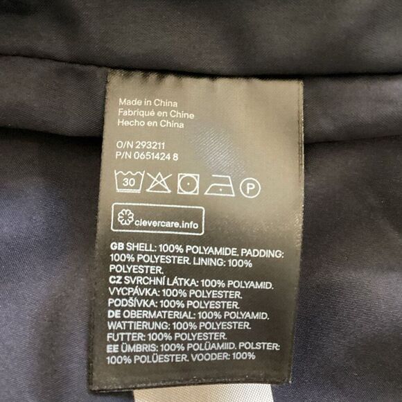H&M’s Navy Blue Quilted Jacket Size - Picture 6 of 6
